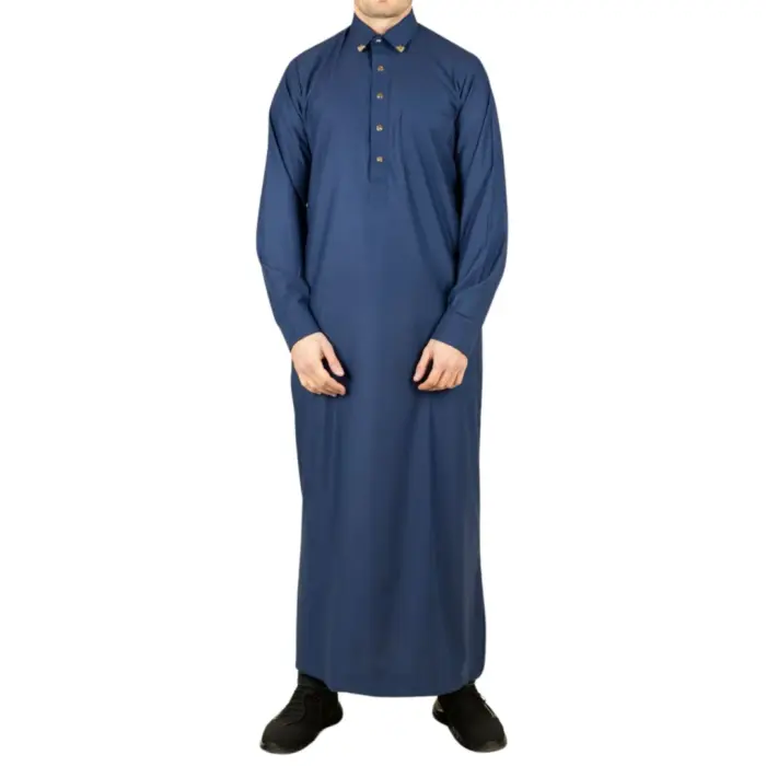 TT-004 - Men's Saudi Emirati Thobe Classic Shirt Collar - Image 15