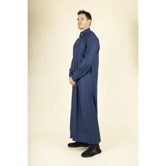 TT-004 - Men's Saudi Emirati Thobe Classic Shirt Collar - Image 17