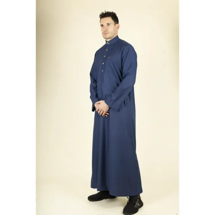 TT-005 - Men's Saudi Emirati Thobe Arab Nehru High Collar - Image 18