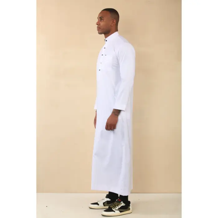TT-005 - Men's Saudi Emirati Thobe Arab Nehru High Collar - Image 24
