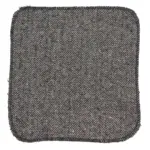 Mens Herringbone Tweed Wool Tie & Hankerchief 2" Smart Formal - Image 3