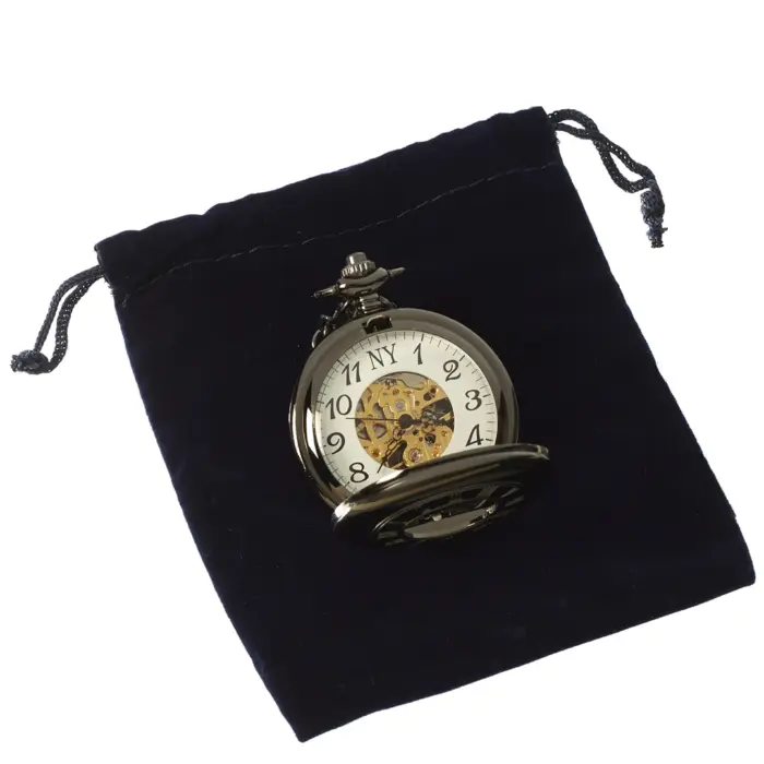 Retro Blinders Pocket Watch – Mechanical 1920s Vintage Timepiece - Image 3