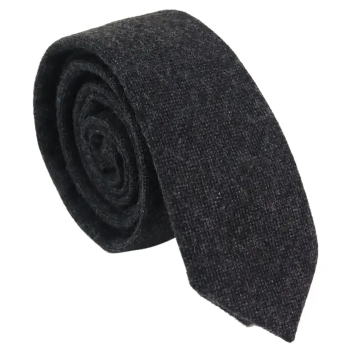 Mens Tie Hankie Tweed Pin Stripe Vintage Retro Classic Gatsby Peaky Blinders - Image 10