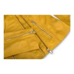 Womens Vintage Slim Fitted Soft Real Leather Ladies Biker Jacket - Image 35