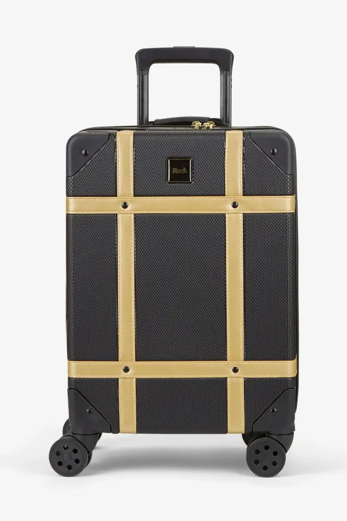 Luggage Suitcase Travel Bag Carry On Hand Cabin Check in Hard-Shell 4 Spinner Wheels Trolley Set | Vintage - Image 9