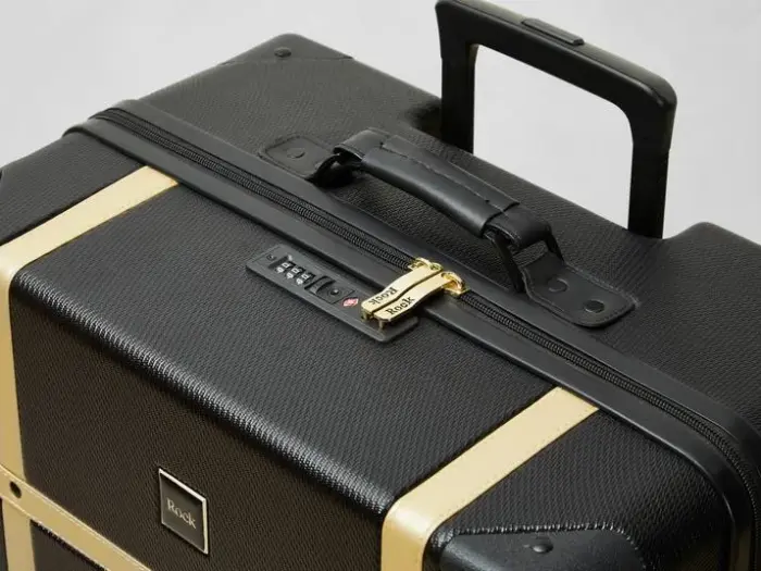 Luggage Suitcase Travel Bag Carry On Hand Cabin Check in Hard-Shell 4 Spinner Wheels Trolley Set | Vintage - Image 12