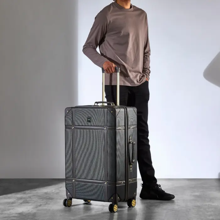 Luggage Suitcase Travel Bag Carry On Hand Cabin Check in Hard-Shell 4 Spinner Wheels Trolley Set | Vintage - Image 168