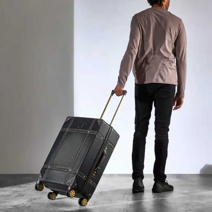Luggage Suitcase Travel Bag Carry On Hand Cabin Check in Hard-Shell 4 Spinner Wheels Trolley Set | Vintage - Image 88