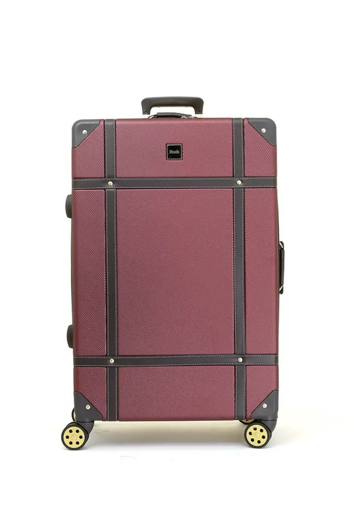 Luggage Suitcase Travel Bag Carry On Hand Cabin Check in Hard-Shell 4 Spinner Wheels Trolley Set | Vintage - Image 180