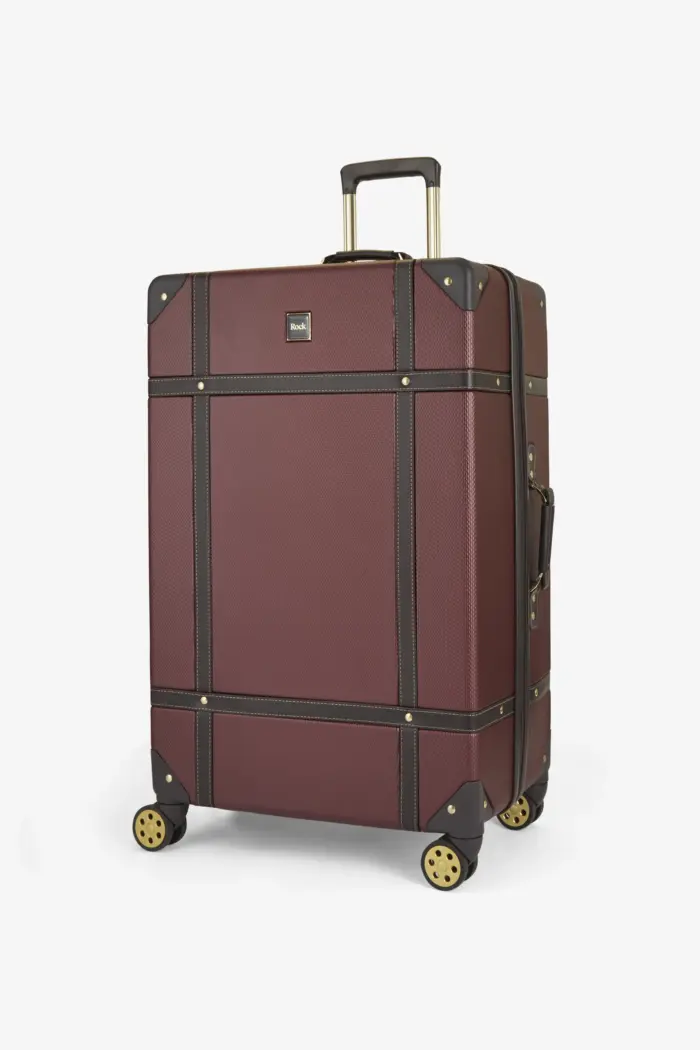 Luggage Suitcase Travel Bag Carry On Hand Cabin Check in Hard-Shell 4 Spinner Wheels Trolley Set | Vintage - Image 181
