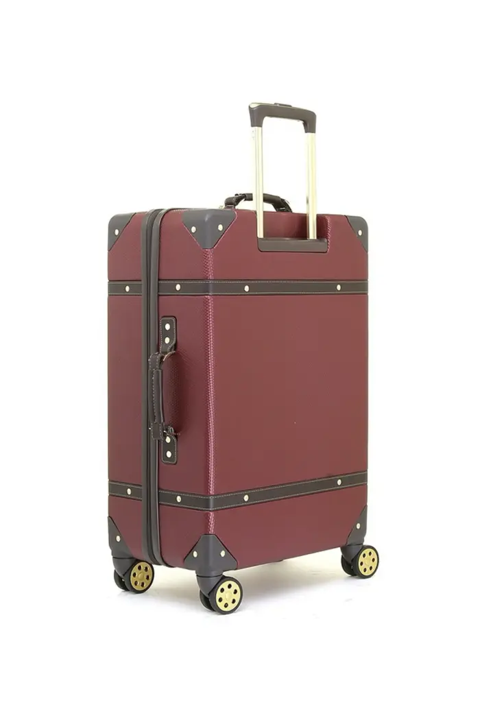 Luggage Suitcase Travel Bag Carry On Hand Cabin Check in Hard-Shell 4 Spinner Wheels Trolley Set | Vintage - Image 105
