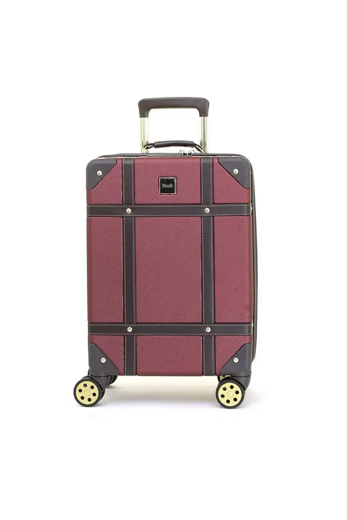 Luggage Suitcase Travel Bag Carry On Hand Cabin Check in Hard-Shell 4 Spinner Wheels Trolley Set | Vintage - Image 17