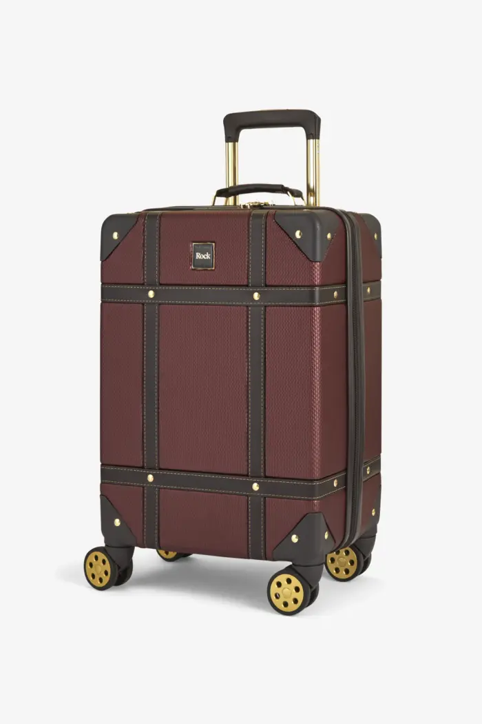 Luggage Suitcase Travel Bag Carry On Hand Cabin Check in Hard-Shell 4 Spinner Wheels Trolley Set | Vintage - Image 18