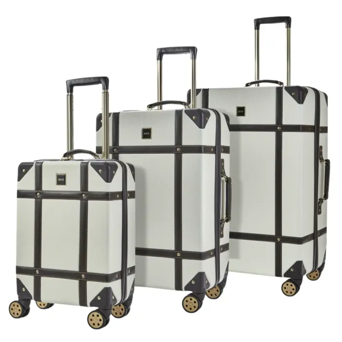 Luggage Suitcase Travel Bag Carry On Hand Cabin Check in Hard-Shell 4 Spinner Wheels Trolley Set | Vintage - Image 249
