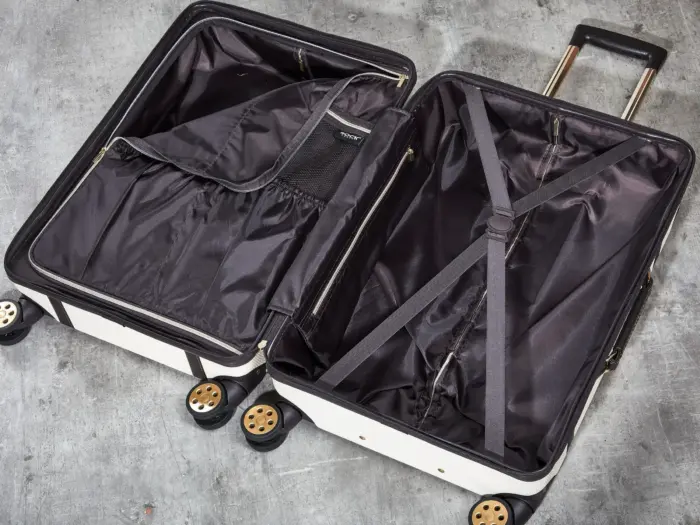 Luggage Suitcase Travel Bag Carry On Hand Cabin Check in Hard-Shell 4 Spinner Wheels Trolley Set | Vintage - Image 115
