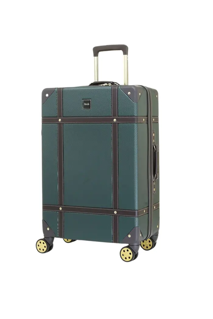 Luggage Suitcase Travel Bag Carry On Hand Cabin Check in Hard-Shell 4 Spinner Wheels Trolley Set | Vintage - Image 118