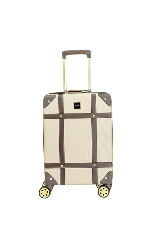 Luggage Suitcase Travel Bag Carry On Hand Cabin Check in Hard-Shell 4 Spinner Wheels Trolley Set | Vintage - Image 43