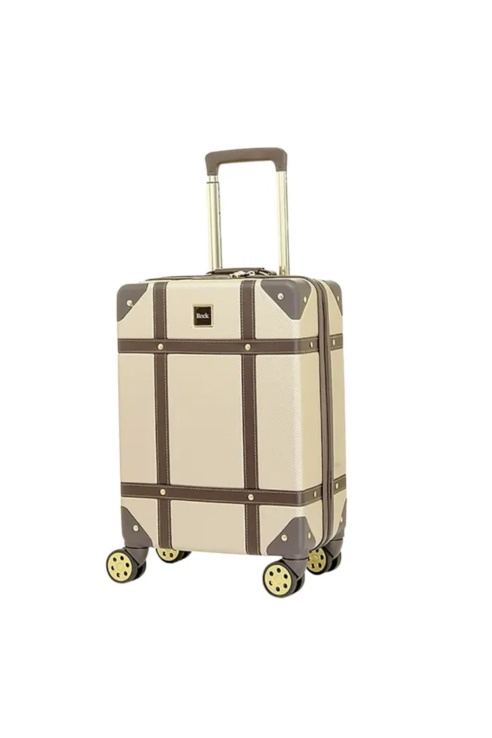 Luggage Suitcase Travel Bag Carry On Hand Cabin Check in Hard-Shell 4 Spinner Wheels Trolley Set | Vintage - Image 45