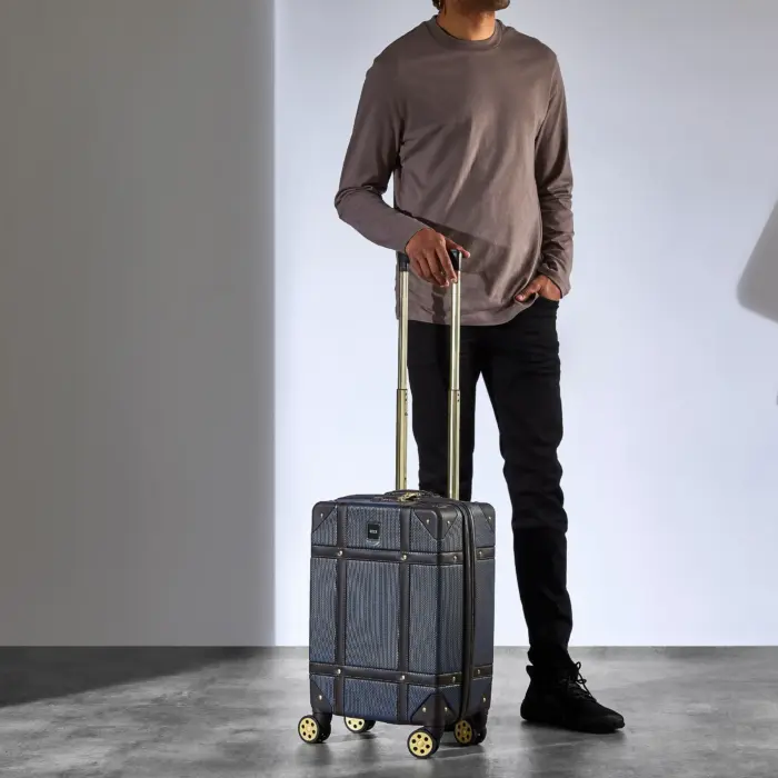 Luggage Suitcase Travel Bag Carry On Hand Cabin Check in Hard-Shell 4 Spinner Wheels Trolley Set | Vintage - Image 62