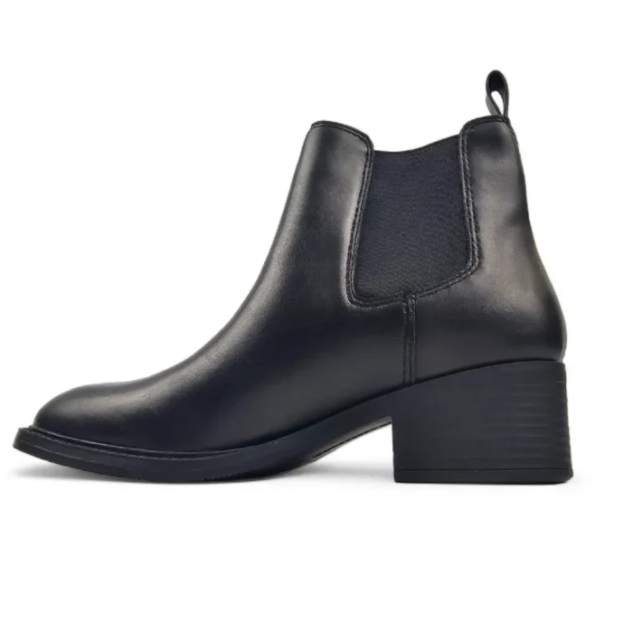 Replace - Women's Black Leather Chelsea Boots - Image 3