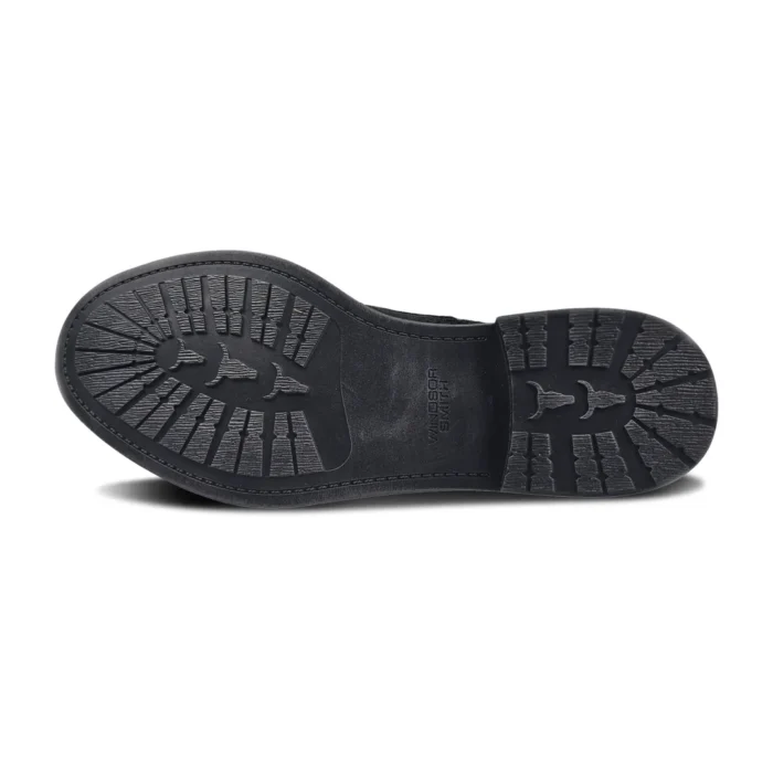 Sebastian - Men's Black Lace Up Leather Desert Boots - Image 7