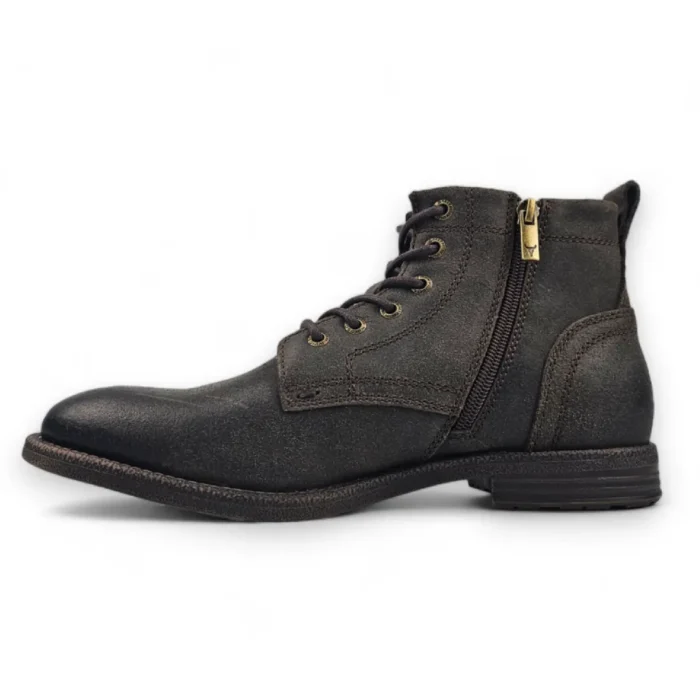 Sebastian - Men's Brown Lace Up Leather Desert Boots - Image 4