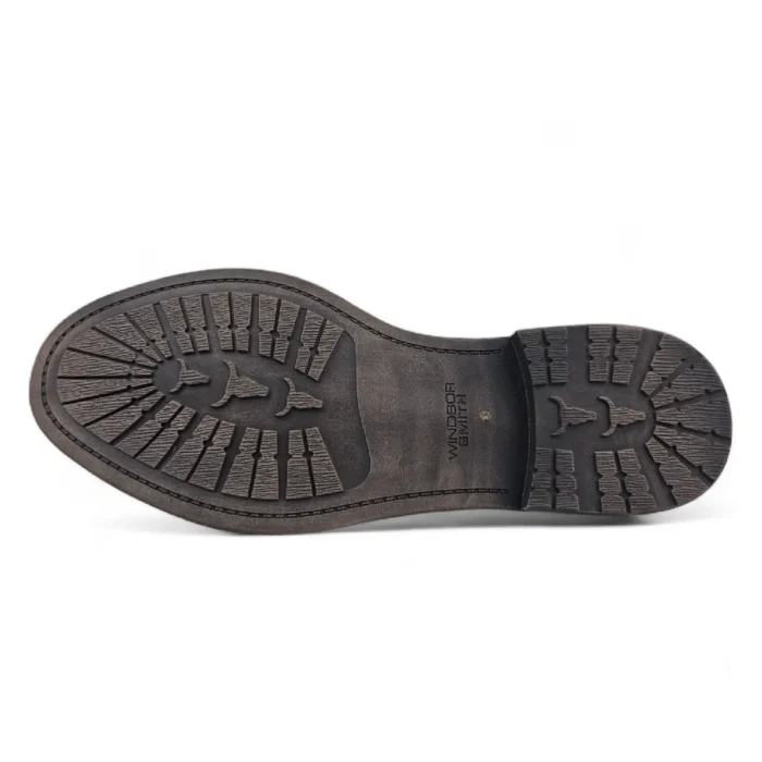 Sergio - Men's Brown Slip On Leather Chelsea Boots - Image 6