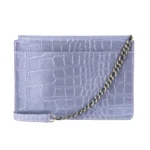 Womens Real Leather Buckle Hide Clutch Shoulder Bag Metal Chain Cross Body - Image 29
