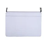 Womens Real Leather Buckle Hide Clutch Shoulder Bag Metal Chain Cross Body - Image 45