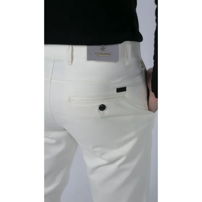 Mens Regular Chino Jeans Trousers Stretch Classic Smart Casual Tailored Fit - Image 20