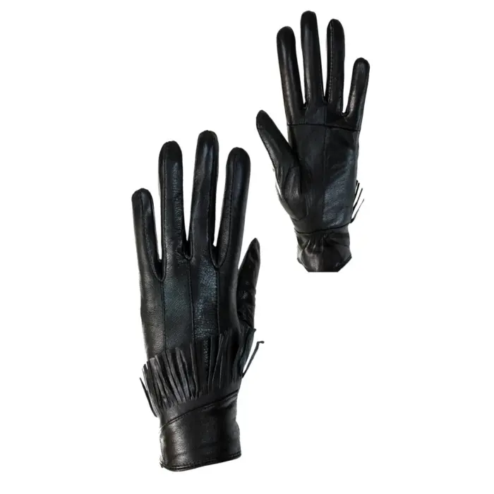 Womens Real Leather Winter Gloves Fur Fleece Lined Warm Ladies Gift Touch Screen - Image 3