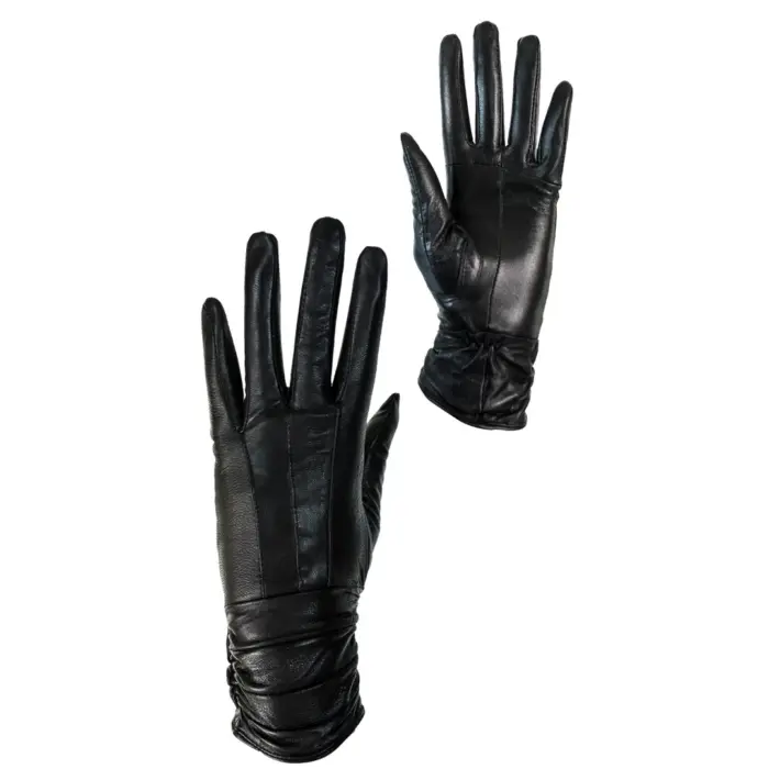 Womens Real Leather Winter Gloves Fur Fleece Lined Warm Ladies Gift Touch Screen - Image 4