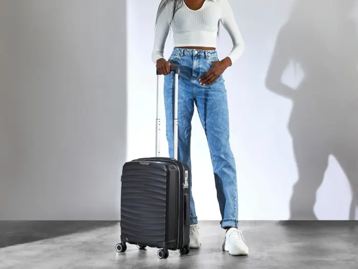 Luggage Suitcase Travel Bag Carry On Hand Cabin Check in Expandable Hard-Shell 4 Spinner Wheels Trolley Set | Sunwave - Image 7