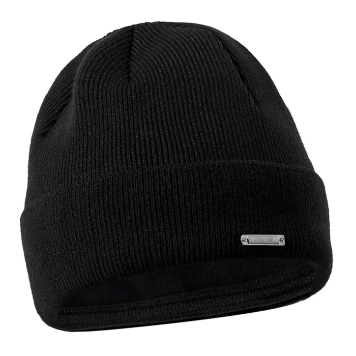 Mens Boys Ladies Unisex Wooly Knitted Beanie Ski Hat Warm Winter Turn Up Chunky - Image 2
