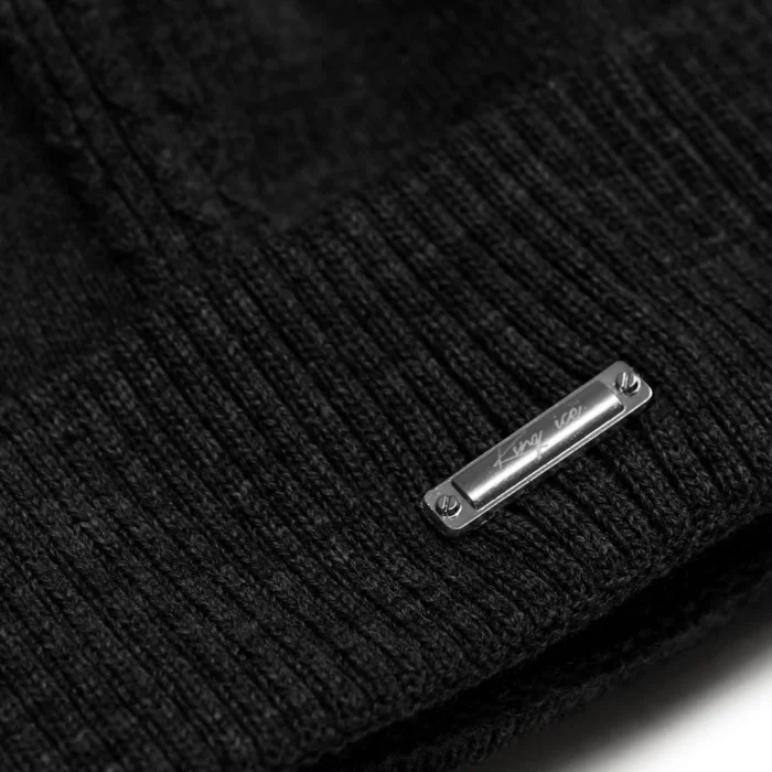 Mens Boys Ladies Unisex Wooly Knitted Beanie Ski Hat Warm Winter Turn Up Chunky - Image 12