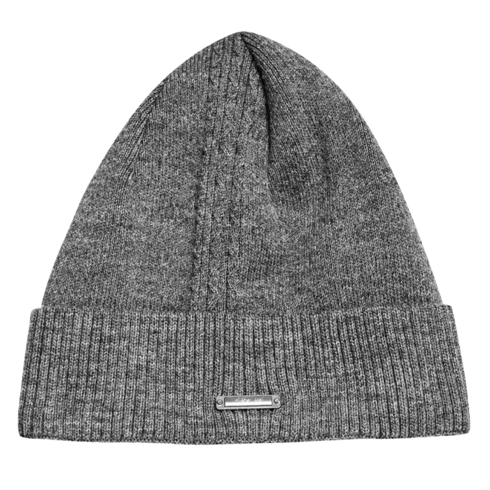 Mens Boys Ladies Unisex Wooly Knitted Beanie Ski Hat Warm Winter Turn Up Chunky - Image 13
