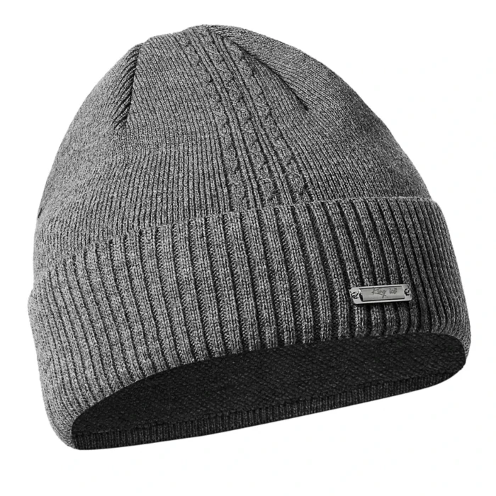 Mens Boys Ladies Unisex Wooly Knitted Beanie Ski Hat Warm Winter Turn Up Chunky - Image 14