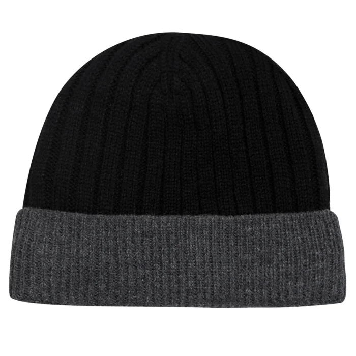 Mens Boys Ladies Unisex Wooly Knitted Beanie Ski Hat Warm Winter Turn Up Chunky - Image 19