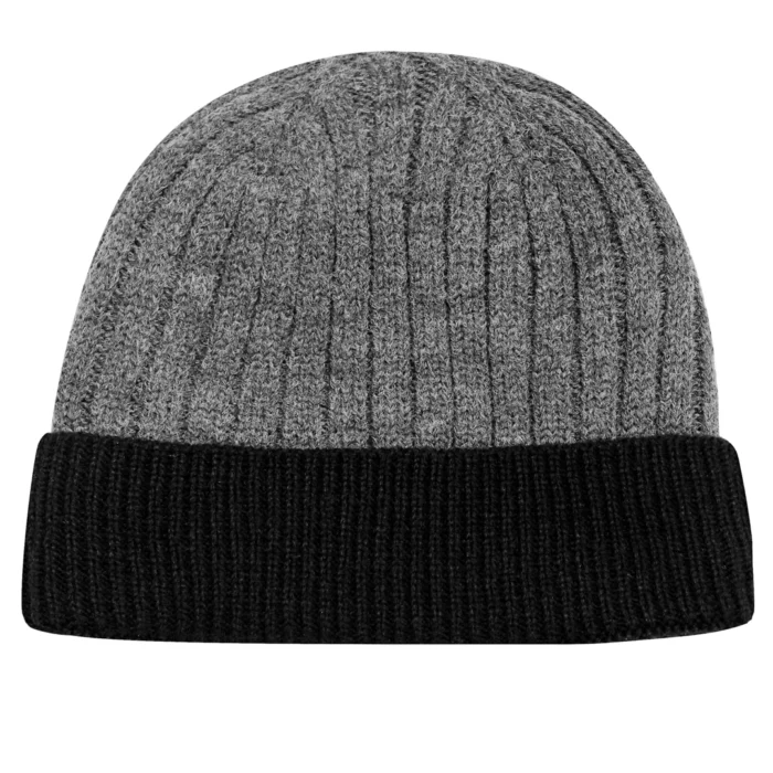 Mens Boys Ladies Unisex Wooly Knitted Beanie Ski Hat Warm Winter Turn Up Chunky - Image 22