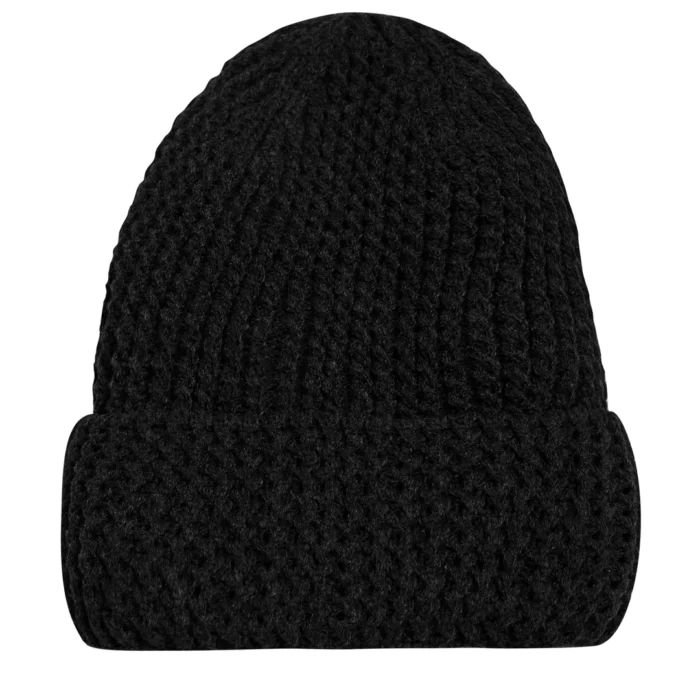 Mens Boys Ladies Unisex Wooly Knitted Beanie Ski Hat Warm Winter Turn Up Chunky - Image 25