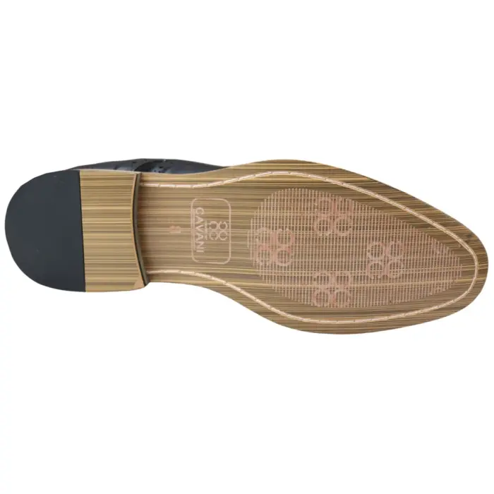 Mens Real Leather & Suede Laced Gatsby Brouges Smart Casual Designer Retro Shoes - Image 6