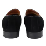 Mens Suede Loafers Smart Casual Tassel Moccasins Slip On Dress Shoes - Image 5