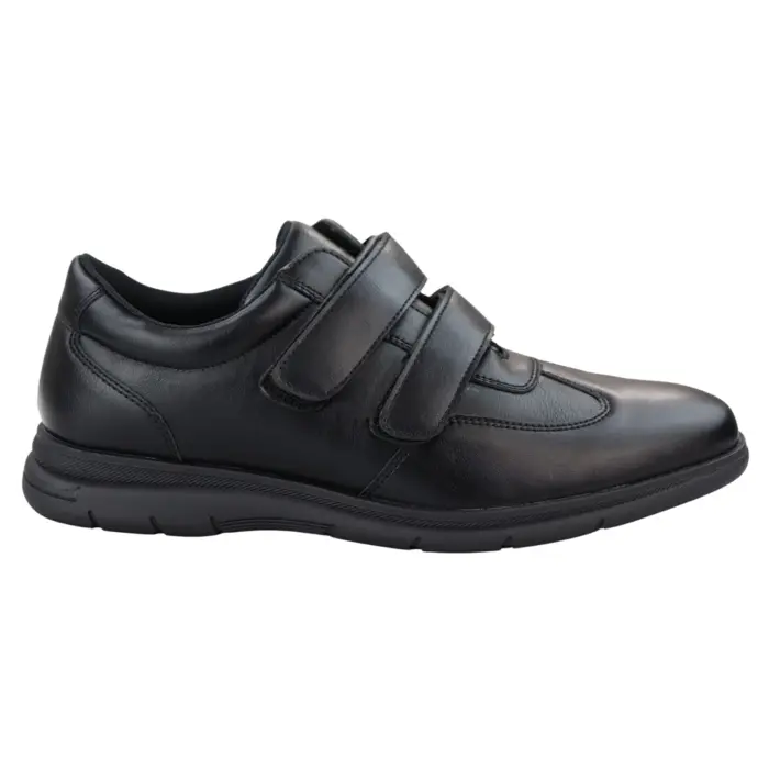 Mens Casual Strap Fastener Slip On Shoes Walking Sneakers - Image 2