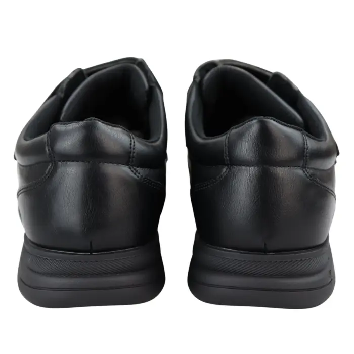 Mens Casual Strap Fastener Slip On Shoes Walking Sneakers - Image 5
