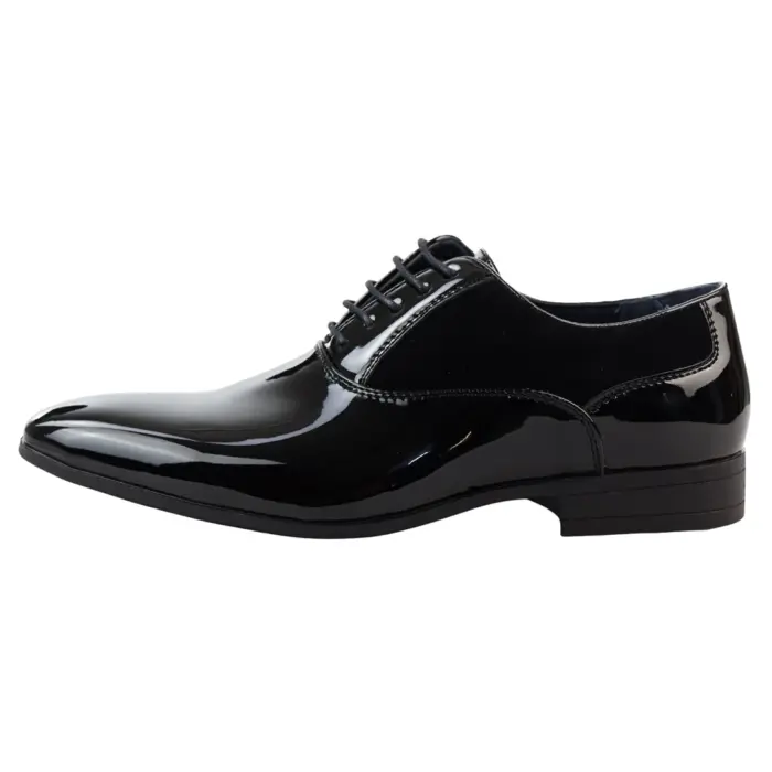 Men's Derby Shoes Oxford Lace Up Formal Dress Shoe - Image 2