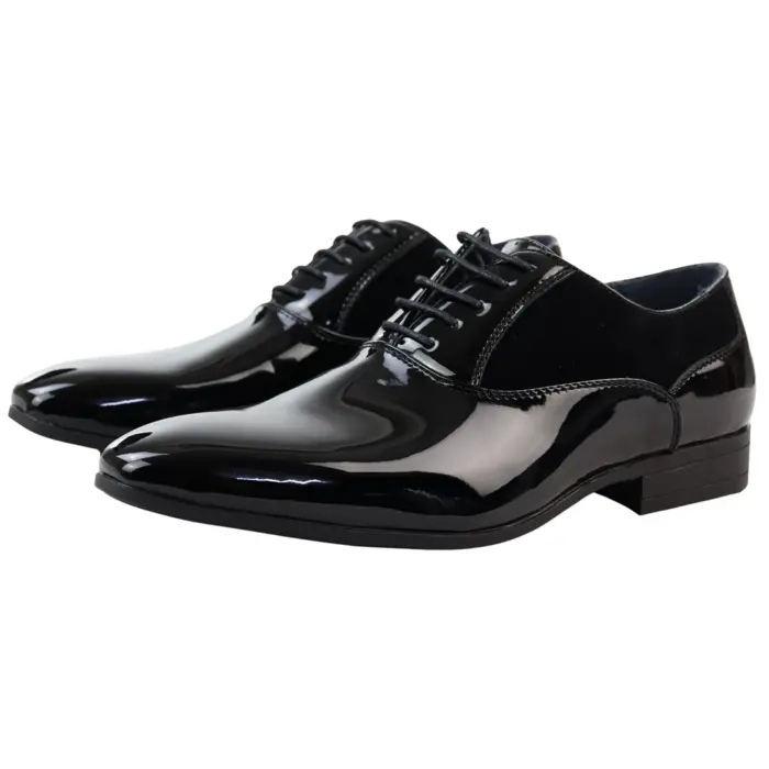Men's Derby Shoes Oxford Lace Up Formal Dress Shoe - Image 3