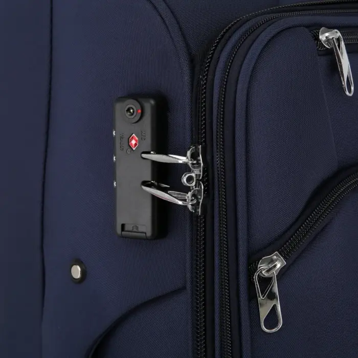 Lightweight Soft Shell Luggage Set Travel Suitcases - Image 12