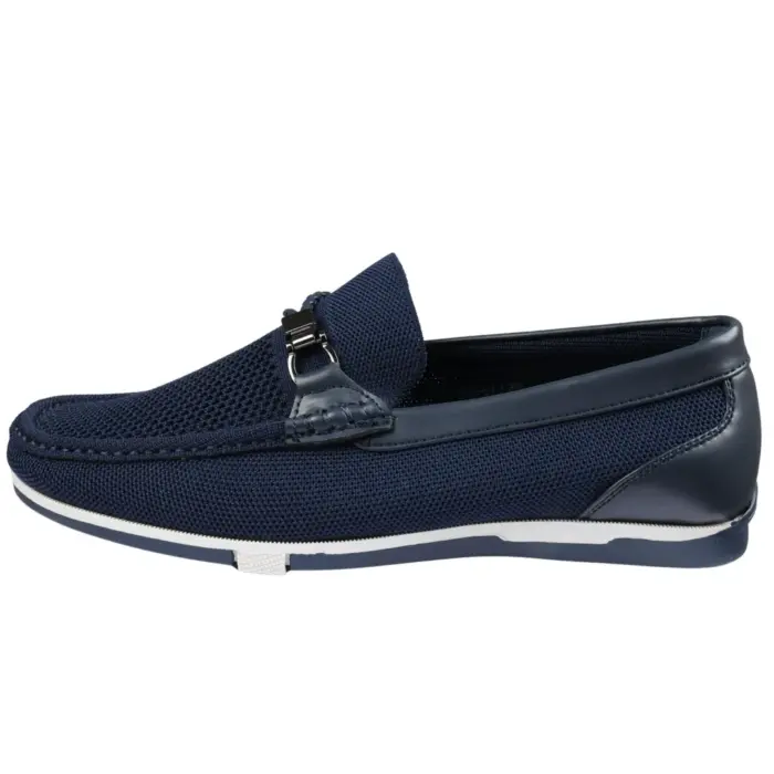 Men's Loafers Shoes Slip On Lightweight Mesh Breathable Formal Shoe - Image 6