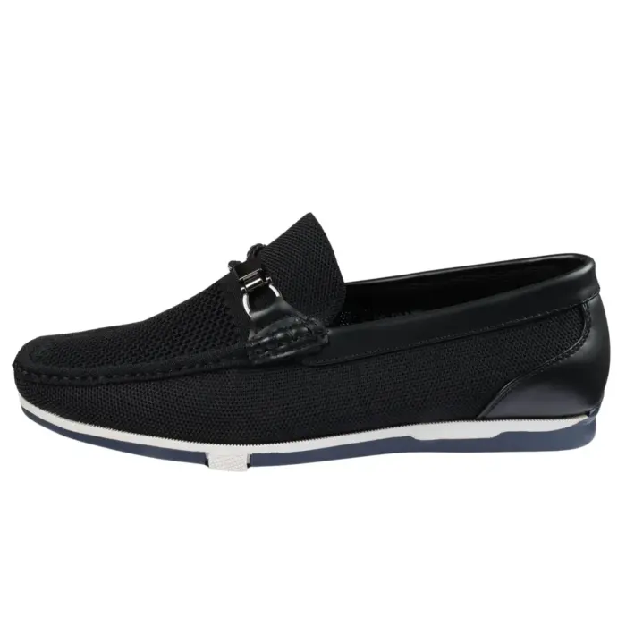 Men's Loafers Shoes Slip On Lightweight Mesh Breathable Formal Shoe - Image 1