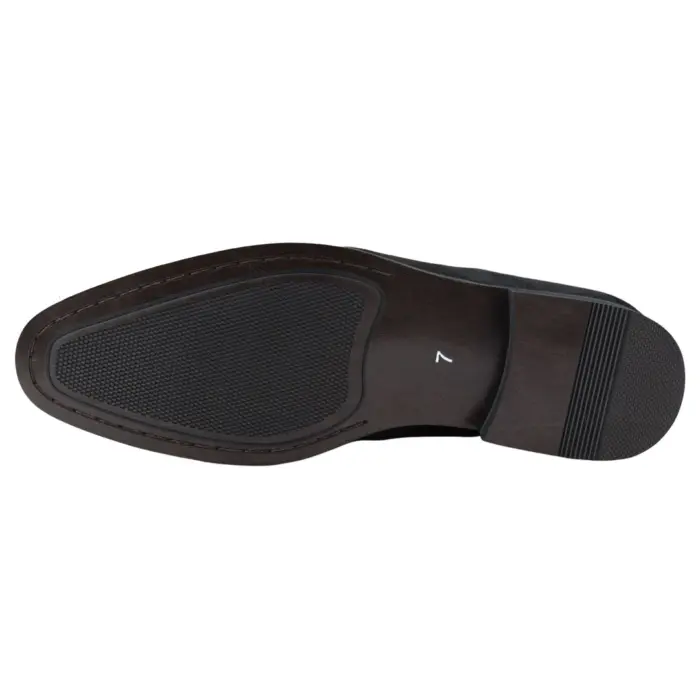Men's Moccasin Loafers Shoes Leather Lined Slip On Suede Smart Formal Shoe Black Brown - Image 3